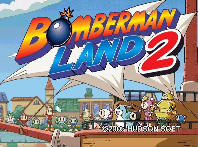 Bomberman Land 2 box art for Playstation 2